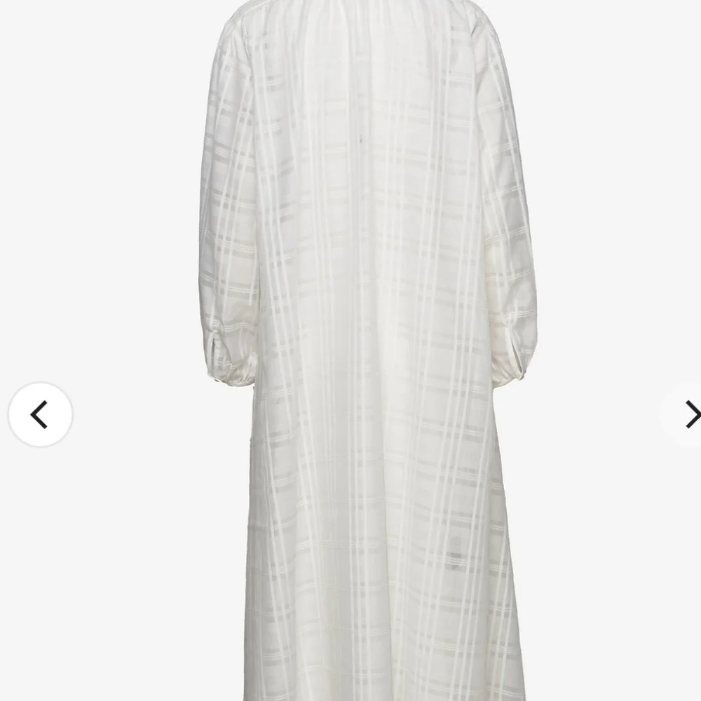 Birgette Herskind White Maxi Dress Size 36 - Picture 7 of 16